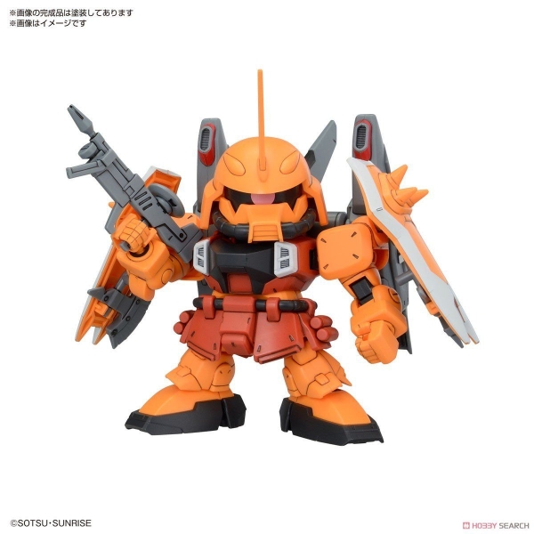 Mô Hình Lắp Ráp Gundam BB SENSHI ZGMF ZAKU SERIES SET của Bandai Nhật bản