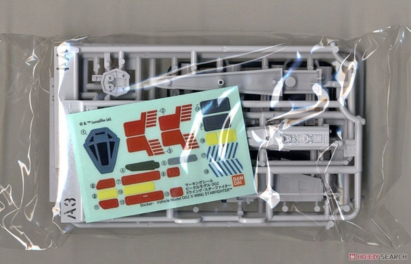 Mô Hình Lắp Ráp STAR WARS VEHICLE MODEL 002 X-WING STARFIGHTER của Bandai Nhật Bản