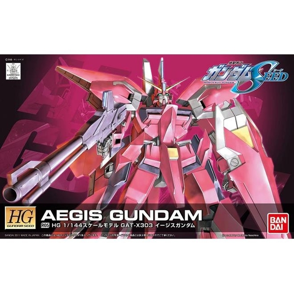 Mô Hình Lắp Ráp Gundam HG SEED 1/144 Aegis Gundam của Bandai Nhật Bản
