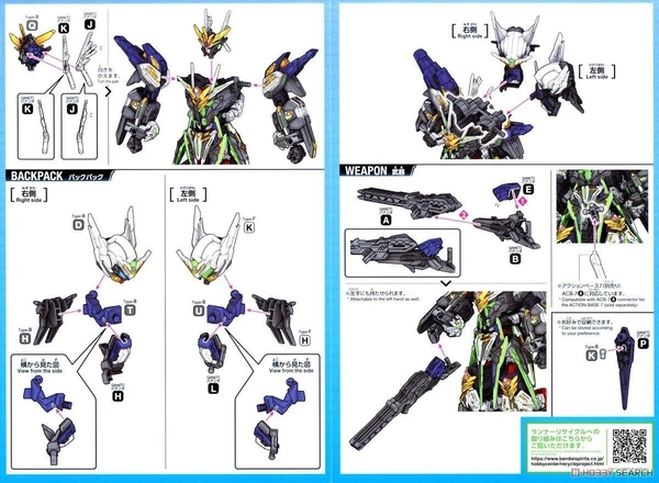 Mô Hình Lắp Ráp Gundam SDW HEROES CAPTAIN GUNDAM QANT GF / QAN[T] GF của Bandai Nhật bản