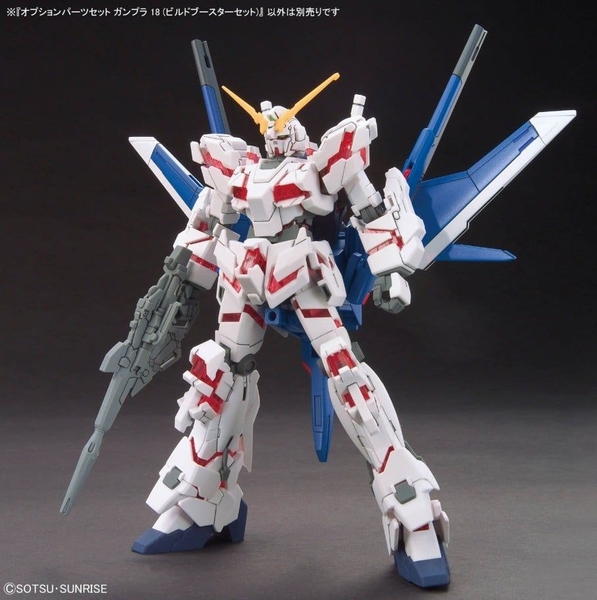 Mô Hình Lắp Ráp Phụ Kiện OPTION PARTS SET GUNPLA 18 - BUILD BOOSTER SET của Bandai Nhật Bản