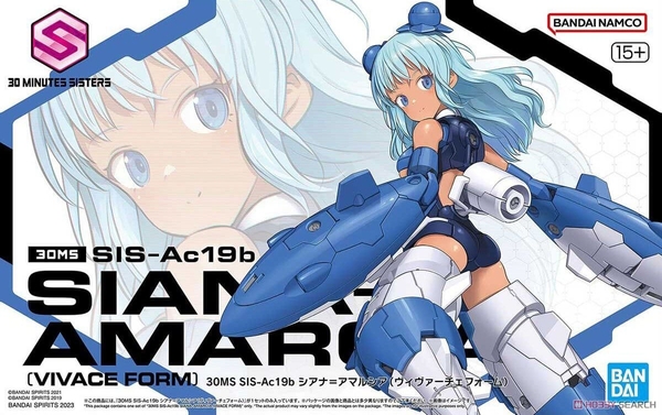 Mô hình Lắp Ráp 30MS SIS-Ac19b SIANA-AMARCIA (VIVACE FORM) của Bandai Nhật Bản