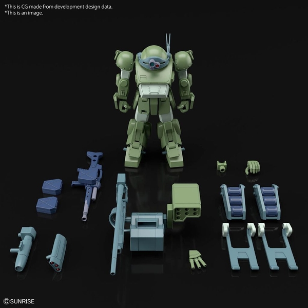 Mô hình Lắp Ráp GunDam HG 1/144 BURGLARYDOG Chính Hãng Bandai