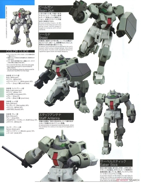 Mô Hình Lắp Ráp Gundam HG TWFM 1/144 Demi Trainer của Bandai Nhật Bản