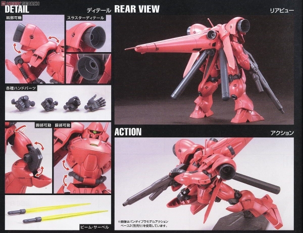 Mô Hình Lắp Ráp Gundam HGUC GERBERA-TETRA của Bandai Nhật bản