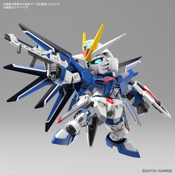 Mô Hình Lắp Ráp SD GUNDAM EX-STANDARD RISING FREEDOM GUNDAM Chính hãng Bandai
