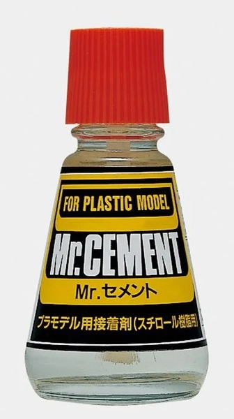 Keo dán mô hình Mr.Cement tổng hợp Extra thin ET Quick ABS Limonene Orange Gundam của Mr.Cement