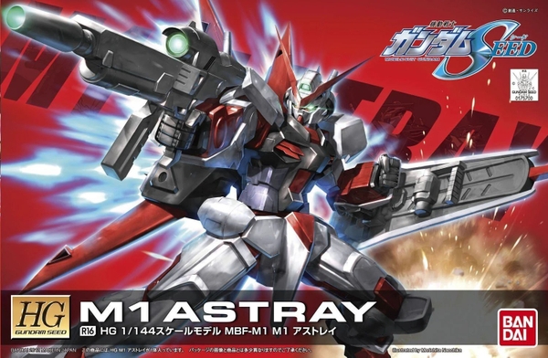 Mô Hình Lắp Ráp Gundam HG SEED 1/144 M1 Astray của Bandai Nhật bản