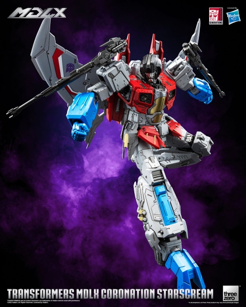 Mô Hình Ráp Sẵn Transformers - MDLX Coronation Starscream của Threezero