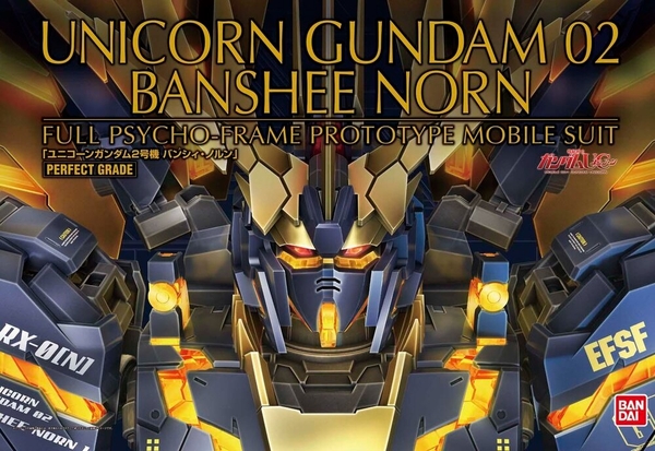 Mô Hình Lắp Ráp Gundam PG 1/60 RX-0[N] UNICORN GUNDAM 02 BANSHEE NORN của Bandai Nhật Bản