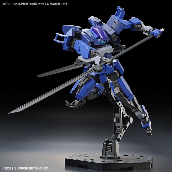 [Hỏa Tốc] Mô hình lắp ráp hg 1/72 AMAIM WARRIOR AT THE BORDERLINE WEAPONSET 7 chính hãng bandai