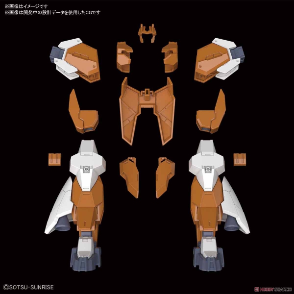 Mô Hình Lắp Ráp HGBD:R 1/144 SATURNIX UNIT của Bandai Nhật Bả