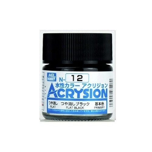 Sơn Gốc Nước ACRYSION HOBBY COLOR N1-N24 10mL Mr. Hobby - Sơn Mô Hình, Sơn Gundam