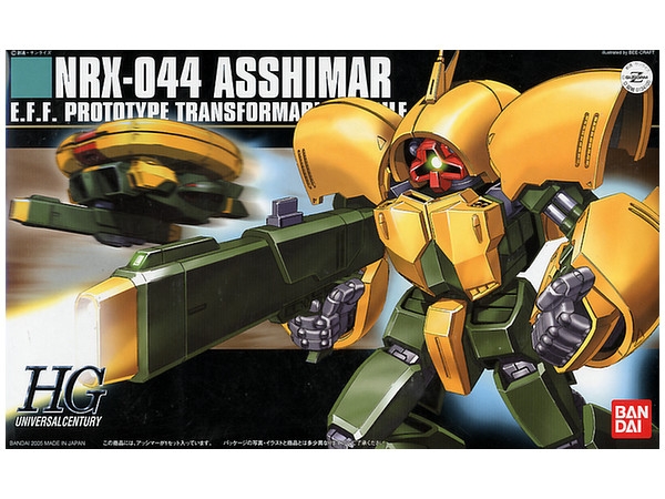 Mô Hình Lắp Ráp Gundam HG UC 1/144 ASSHIMAR1/144 HGUC ASSHIMAR của Bandai Nhật bản
