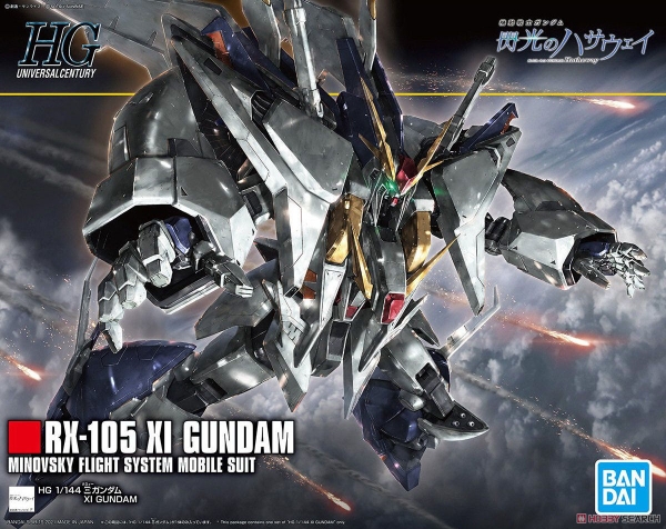 Mô Hình Lắp Ráp HG UC RX-105 Xi Gundam của Bandai Nhật bản