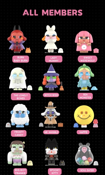 Mô Hình POP MART CRYBABY Monster Tears Series Figures Random Box Action Toys Figure