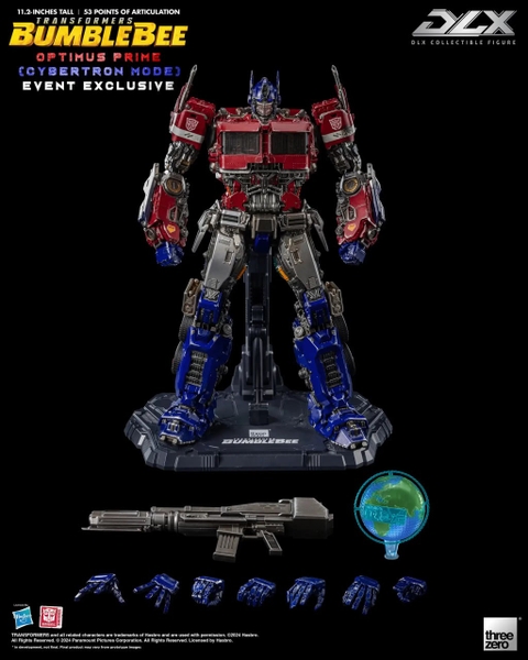 Mô Hình Ráp Sẵn Threezero Transformers: Bumblebee DLX Optimus Prime (Cybertron Mode) – bản Event Exclusive của Threezero