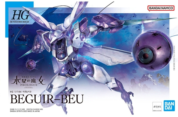 Mô Hình Lắp Ráp Gundam HG Gundam Beguir-Beu (Mobile Suit Gundam: The Witch from Mercury) của Bandai