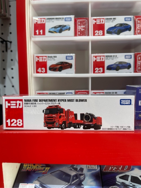 Tomica Long No.128-05 Naha City Fire Bureau Blower Vehicle Mar 19