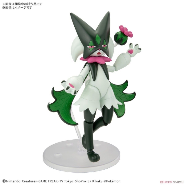 Mô Hình Lắp Ráp Pokemon PLAMO COLLECTION 56 SELECT SERIES Meowscarada của Bandai Nhật Bản