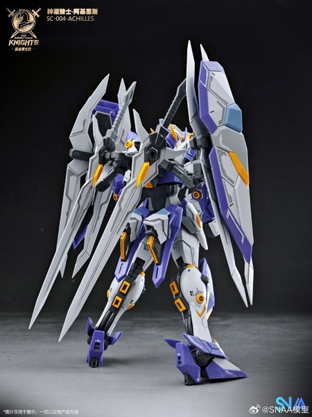 Mô Hình Lắp Ráp RG/BE 1/144 SC-004 Achilles SNAA (Tặng kèm decal nước)