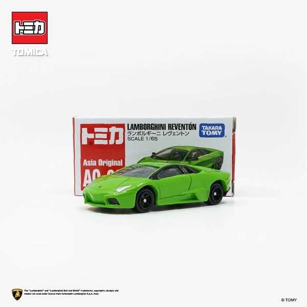 Mô Hình Xe Tomica Asia Original AO-08 Lamborghini Reventon Chính Hãng TakaraTomy