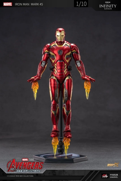 Mô Hình Ráp Sẵn IRON MAN MARK 45 (MK45) SCALE 1/10 của ZDTOYS