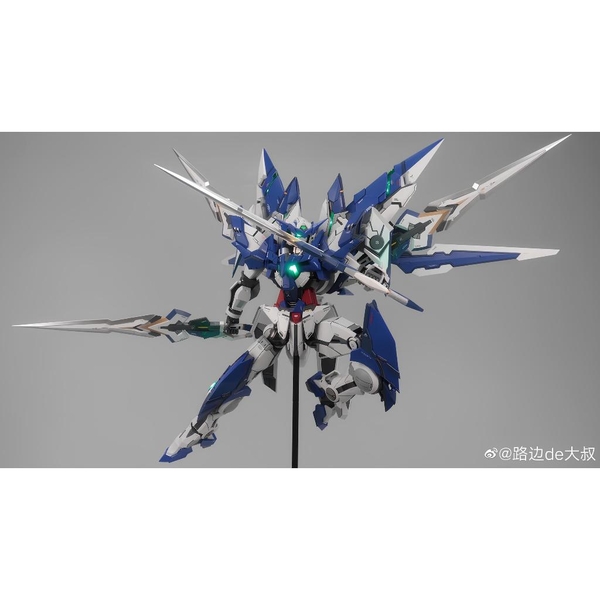 Mô Hình Metal Build 1/60 Amazing Exia STEEL LEGEND Bản Sửa Lỗi (Kèm theo hộp led gồm 9 bóng led sạc)
