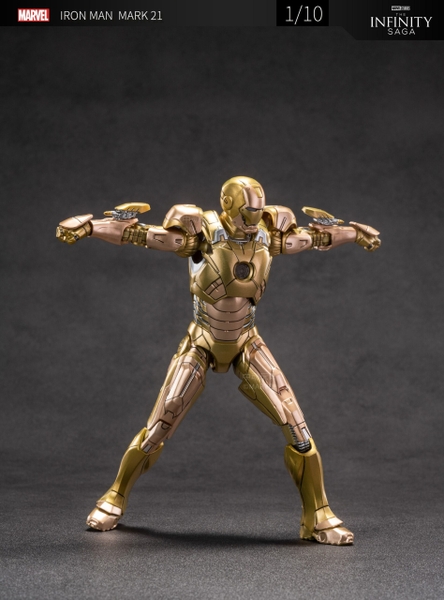 Mô Hình Ráp Sẵn Marvel IRONMAN MK21 của ZDToys