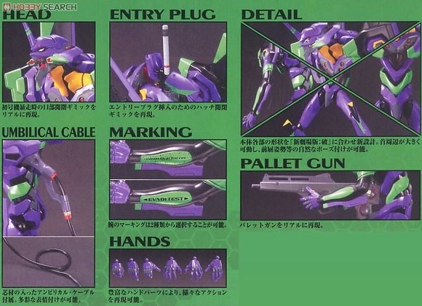 Mô Hình Lắp Ráp EVANGELION 01 (NEW MOVIE 