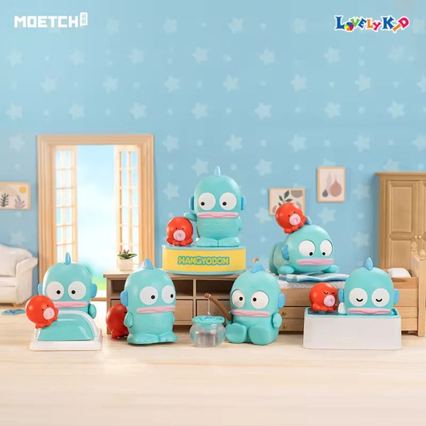 [Hộp Mù] Blind Box Mô Hình Nhân Vật Hangyodon - Happy House - Chuyển Động - MT05