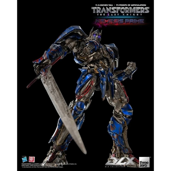 Mô Hình Ráp Sẵn DLX Nemesis Prime Threezero - Optimus Prime The Last Knight TLK