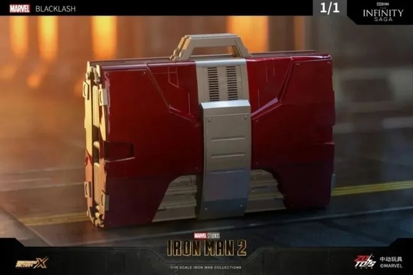Mô Hình Ráp Sẵn Marvel Iron Man Mk5 Suitcase Set – Marvel 10th Anniversary của ZDtoys