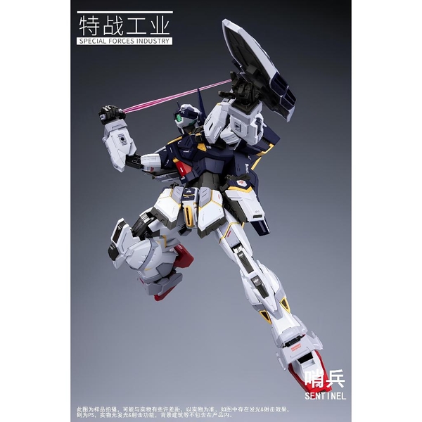 [Hàng Sẵn] Mô hình lắp ráp Sentinel tặng kèm 2 bộ giáp gundam (Tặng kèm khung xương kim loại, base và decal nước)