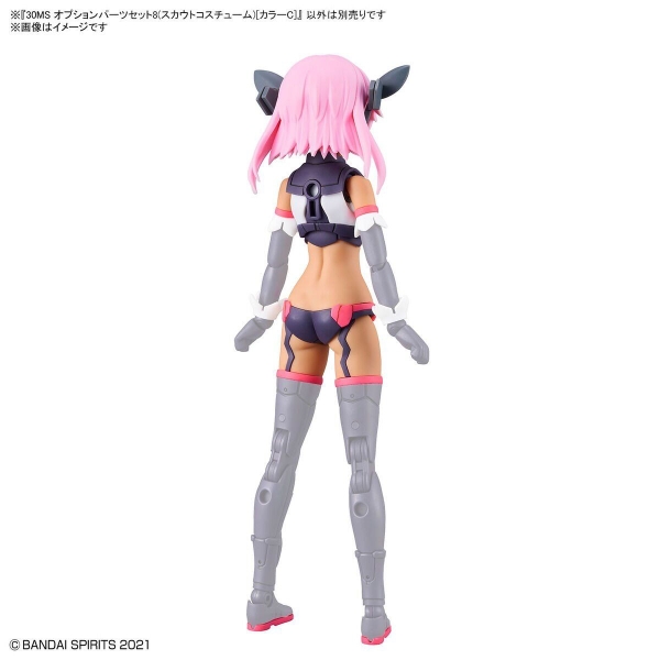 Mô Hình Lắp Ráp 30MS Phụ Kiện Option Parts Set 8 - Scout Costume - Color C của Bandai Nhật Bản