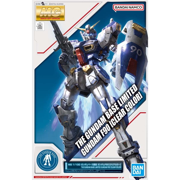 [Hỏa Tốc] Mô Hình lắp Ráp MG F90 Clear Color THE GUNDAM BASE Chính Hãng Bandai