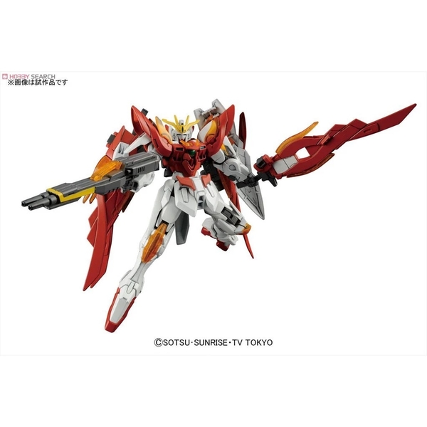 Mô hình Lắp Ráp Gundam HG 1/144 HGBF Wing Gundam Zero Honoo của Bandai Nhật Bản