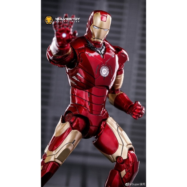Mô Hình Ráp Sẵn Marvel Iron Man Mark 3 (MK3) 1/10 của ZDtoys