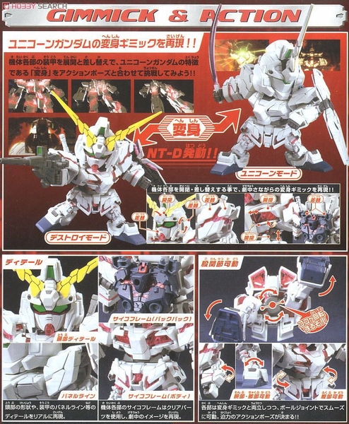 Mô Hình Lắp Ráp Gundam SD BB360 RX-0 UNICORN GUNDAM của Bandai Nhật Bản
