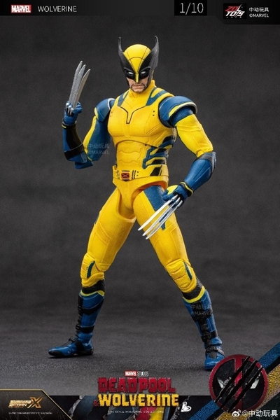 Mô Hình Ráp Sẵn Marvel 1/10 Wolverine - DeadPool & Wolverine của ZDtoys
