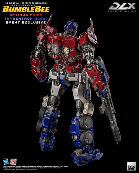 Mô Hình Ráp Sẵn Threezero Transformers: Bumblebee DLX Optimus Prime (Cybertron Mode) – bản Event Exclusive của Threezero