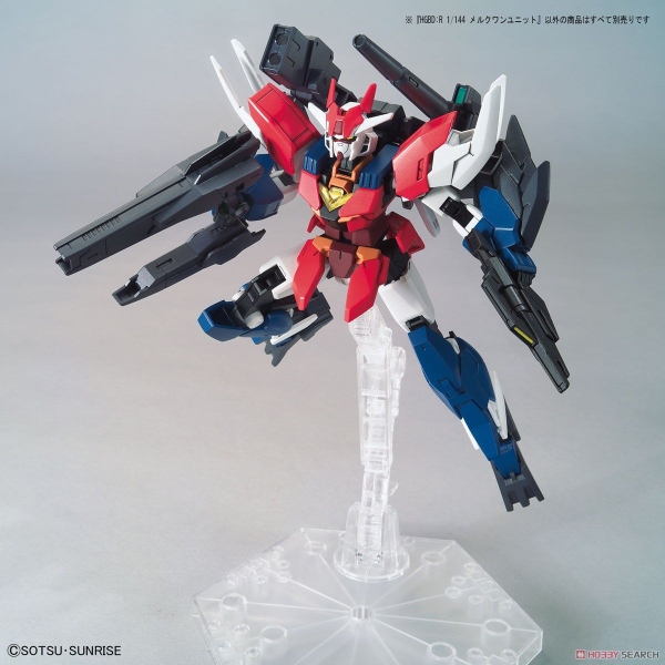 Mô Hình Lắp Ráp Gundam HGBD:R 1/144 MERCUONE UNIT GUNDAM BUILD DIVER cuar Bandai Nhật Bản