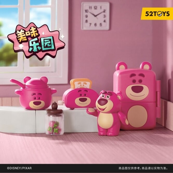 Hộp Mù BlindBox 52Toys Candy Box Lotso’s Room – Gấu Dâu Strawberry Bear’s