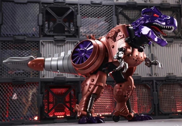 Mô hình biến hình Transformer BWM-06 Metal T Rex của TransArt