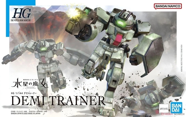 Mô Hình Lắp Ráp Gundam HG TWFM 1/144 Demi Trainer của Bandai Nhật Bản