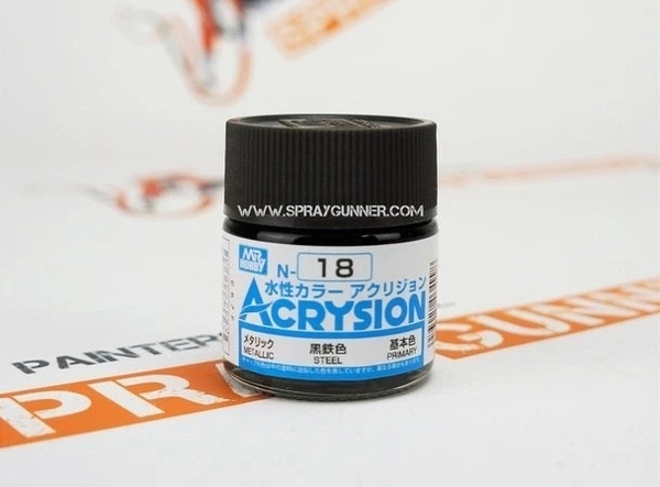 Sơn Gốc Nước ACRYSION HOBBY COLOR N1-N24 10mL Mr. Hobby - Sơn Mô Hình, Sơn Gundam