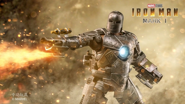 Mô Hình Ráp Sẵn Iron Man Mark I (MK1) của ZDTOYS