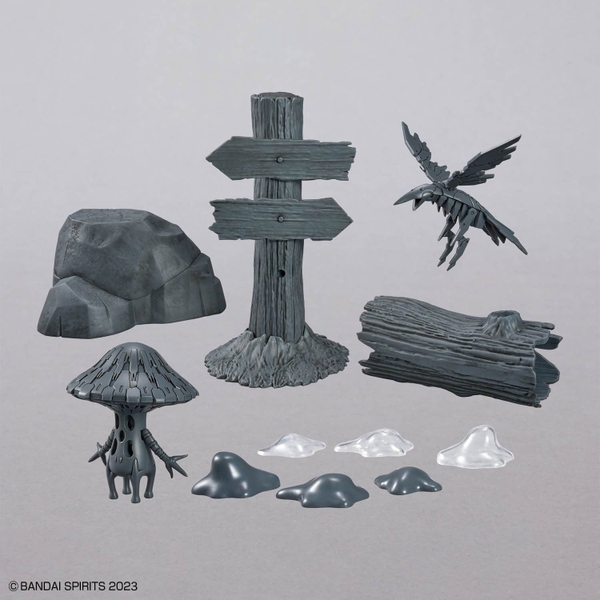 Mô Hình Lắp Ráp 30MF Phụ Kiện Customize Structure 1 của Bandai Nhật Bản