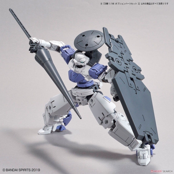Mô Hình Lắp Ráp 30MM 1/144 Phụ kiện Option Parts Set 3 của Bandai Nhật Bản