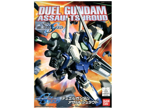 Mô Hình Lắp Ráp Gundam SD BB276 DUEL GUNDAM ASSAULT SHROUD của Bandai Nhật Bản